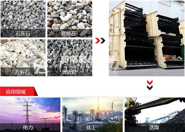 石子场砂石振动筛的型号-哪有有卖的？