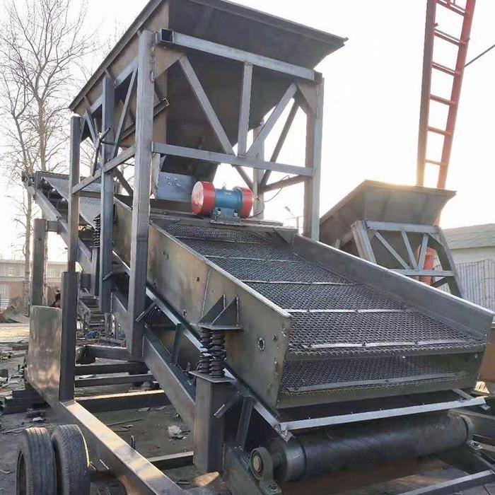 移动式筛煤机-小煤场用筛煤机-煤场移动筛煤机厂家